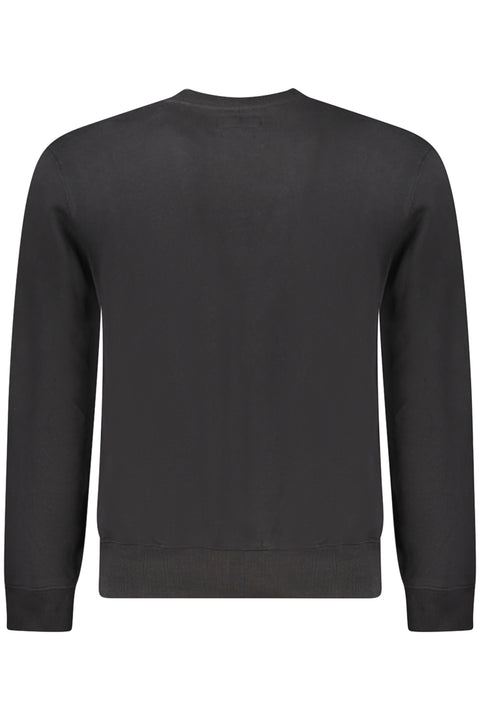 Guess Jeans Felpa Senza Zip Uomo Nero