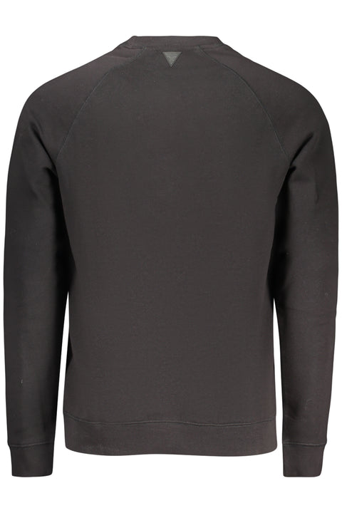 Guess Jeans Felpa Senza Zip Uomo Nero