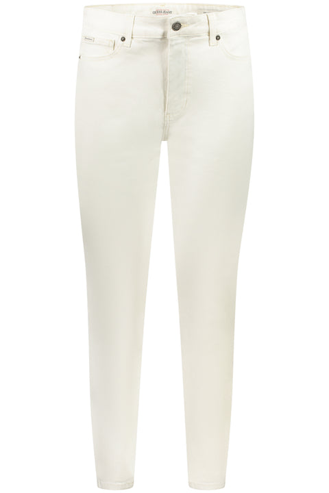 Guess Jeans Jeans Denim Donna Bianco