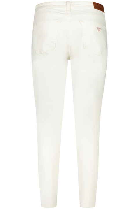 Guess Jeans Jeans Denim Donna Bianco