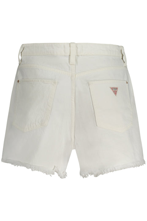 Guess Jeans Jeans Short Donna Bianco