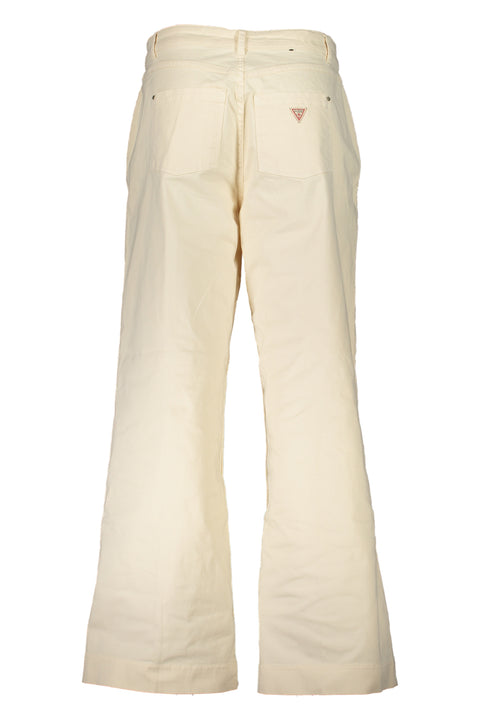 Guess Jeans Pantalone Donna Beige