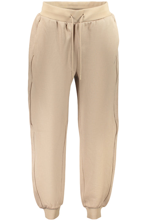 Guess Jeans Pantalone Tuta Lungo Donna Beige