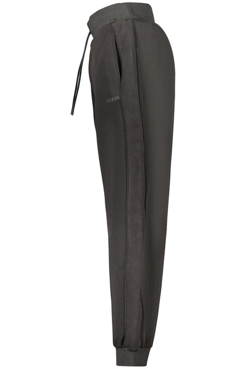 Guess Jeans Pantalone Tuta Lungo Donna Nero