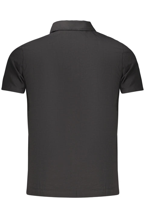 Guess Jeans Polo Maniche Corte Uomo Nero