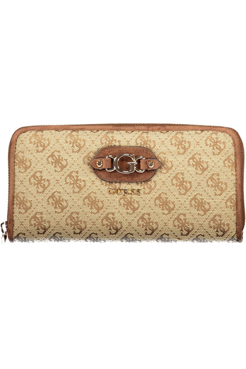 Guess Jeans Portafoglio Donna Beige