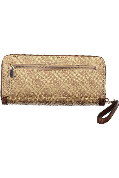 Guess Jeans Portafoglio Donna Beige