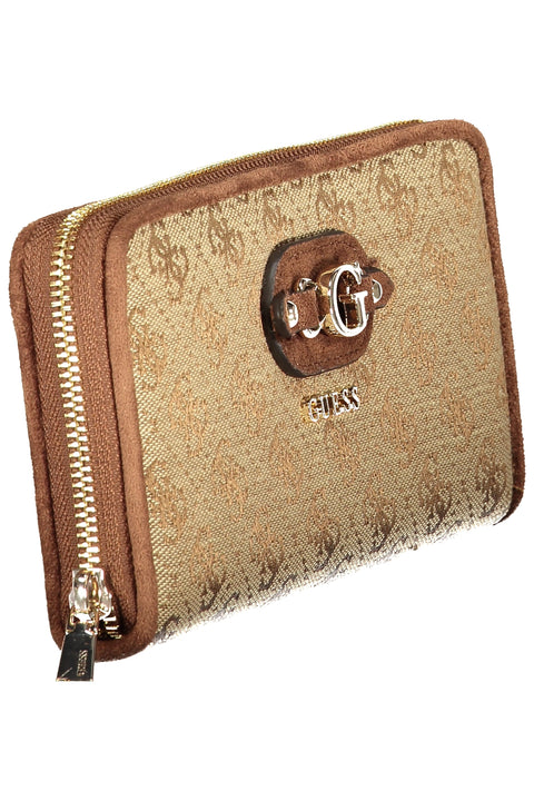 Guess Jeans Portafoglio Donna Beige