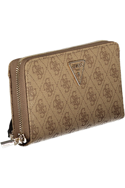 Guess Jeans Portafoglio Donna Beige