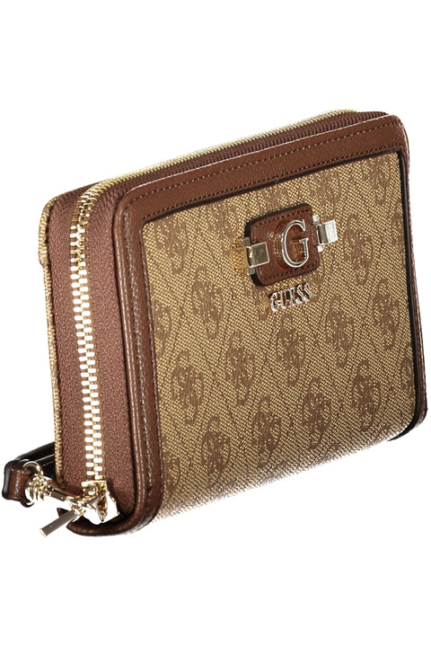 Guess Jeans Portafoglio Donna Beige
