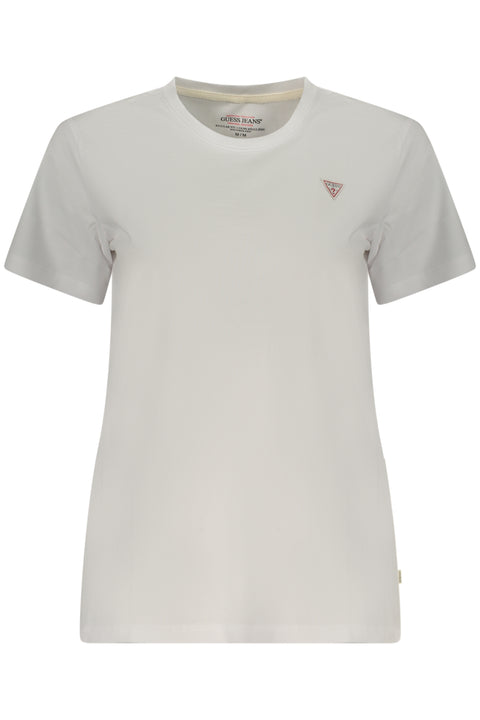 Guess Jeans T-Shirt Maniche Corte Donna Bianco