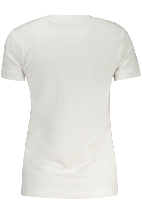 Guess Jeans T-Shirt Maniche Corte Donna Bianco