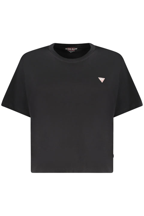 Guess Jeans T-Shirt Maniche Corte Donna Nero