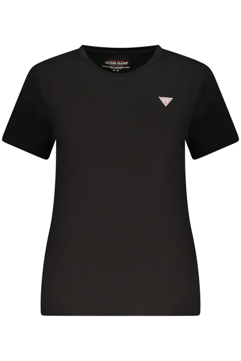 Guess Jeans T-Shirt Maniche Corte Donna Nero