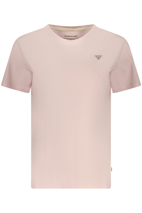 Guess Jeans T-Shirt Maniche Corte Donna Rosa
