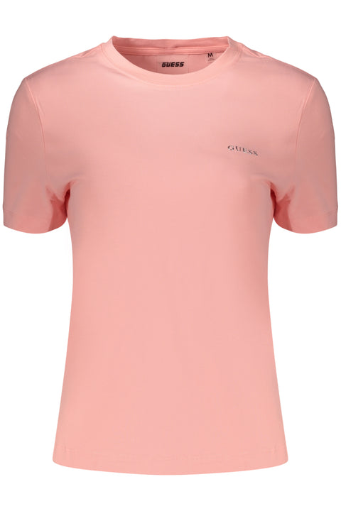 Guess Jeans T-Shirt Maniche Corte Donna Rosa