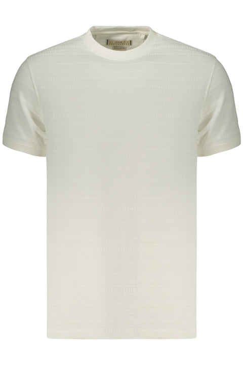 Guess Jeans T-Shirt Maniche Corte Uomo Bianco
