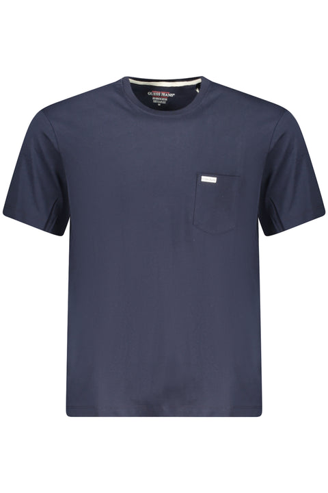 Guess Jeans T-Shirt Maniche Corte Uomo Blu