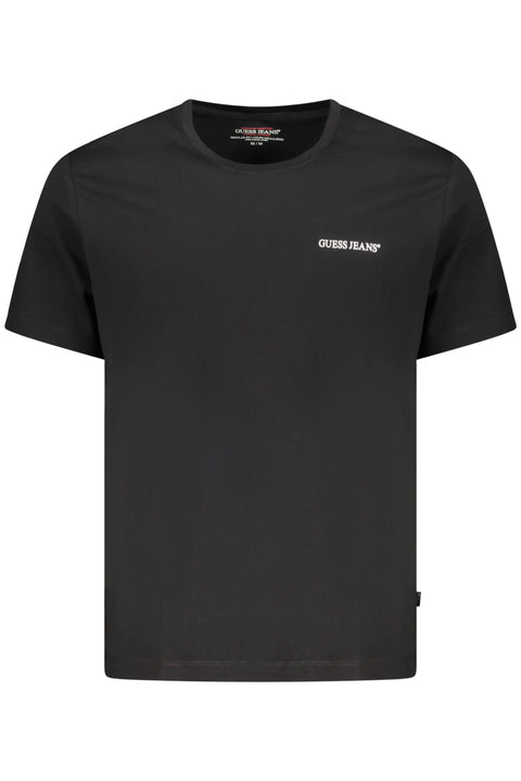 Guess Jeans T-Shirt Maniche Corte Uomo Nero