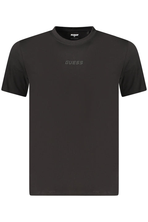 Guess Jeans T-Shirt Maniche Corte Uomo Nero