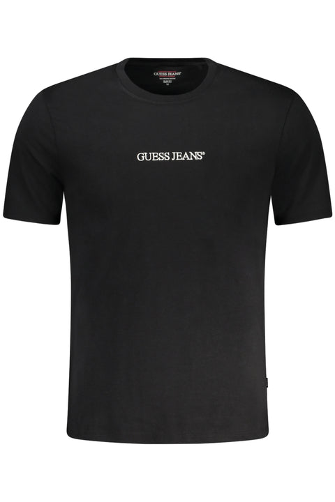 Guess Jeans T-Shirt Maniche Corte Uomo Nero