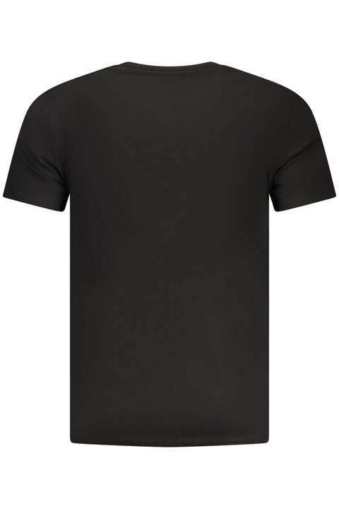 Guess Jeans T-Shirt Maniche Corte Uomo Nero