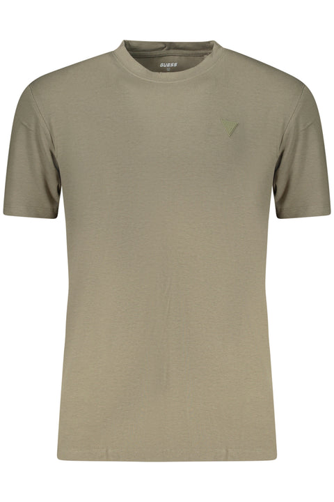 Guess Jeans T-Shirt Maniche Corte Uomo Verde