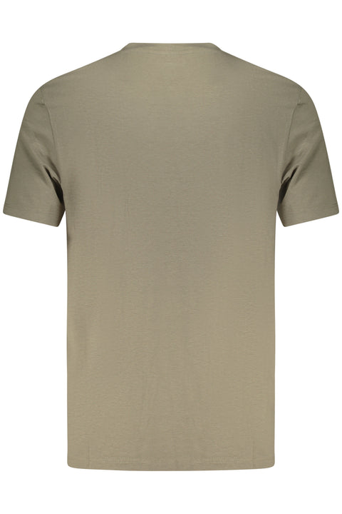 Guess Jeans T-Shirt Maniche Corte Uomo Verde