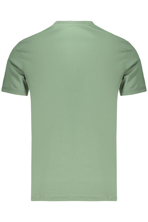 Guess Jeans T-Shirt Maniche Corte Uomo Verde