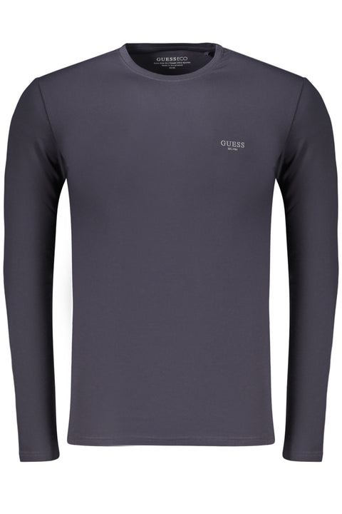Guess Jeans T-Shirt Maniche Lunghe Uomo Blu