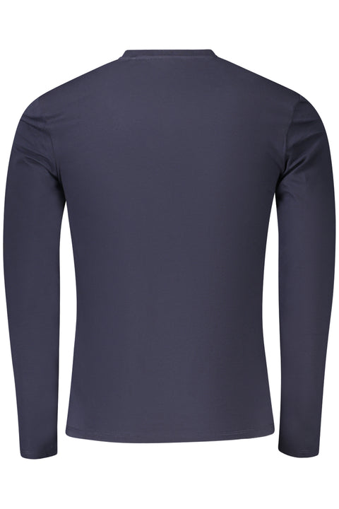 Guess Jeans T-Shirt Maniche Lunghe Uomo Blu