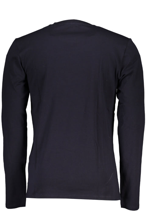 Guess Jeans T-Shirt Maniche Lunghe Uomo Blu