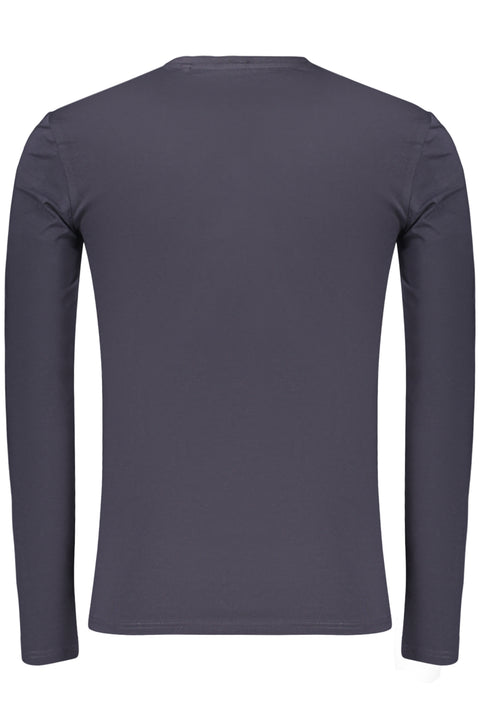Guess Jeans T-Shirt Maniche Lunghe Uomo Blu