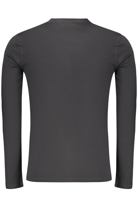 Guess Jeans T-Shirt Maniche Lunghe Uomo Nero