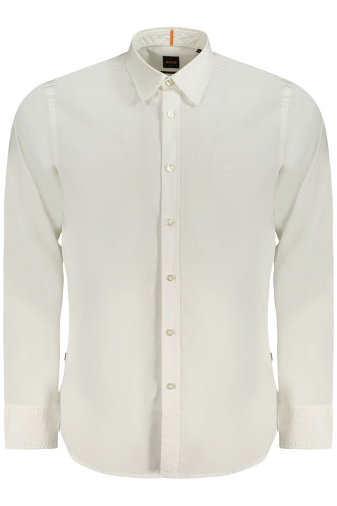Hugo Boss Camicia Maniche Lunghe Uomo Bianco