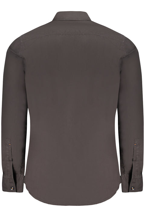 Hugo Boss Camicia Maniche Lunghe Uomo Nero