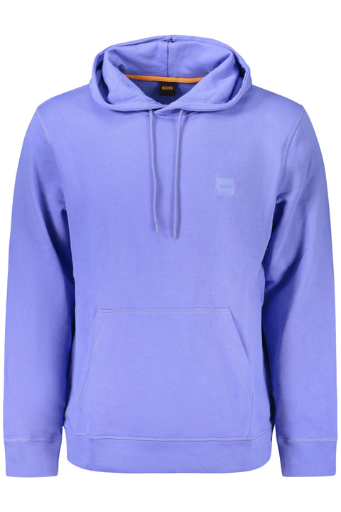 Hugo Boss Felpa Senza Zip Uomo Blu