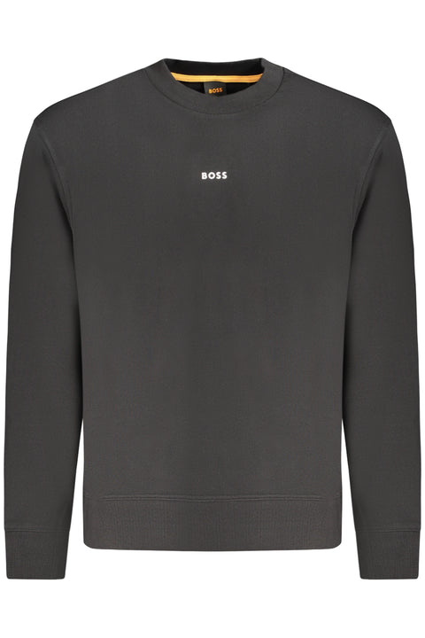 Hugo Boss Felpa Senza Zip Uomo Nero