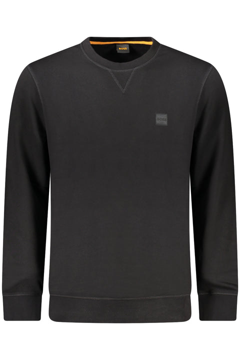 Hugo Boss Felpa Senza Zip Uomo Nero