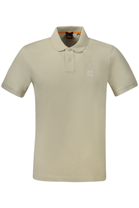 Hugo Boss Polo Maniche Corte Uomo Beige