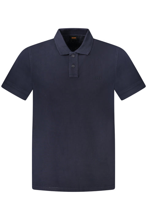 Hugo Boss Polo Maniche Corte Uomo Blu