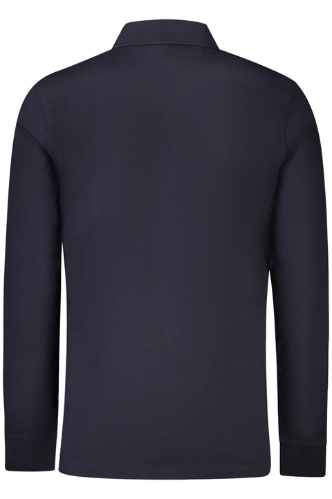 Hugo Boss Polo Maniche Lunghe Uomo Blu