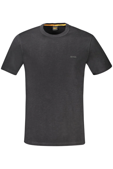Hugo Boss T-Shirt Maniche Corte Uomo Nero