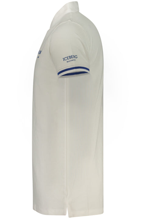 Iceberg Polo Maniche Corte Uomo Bianco