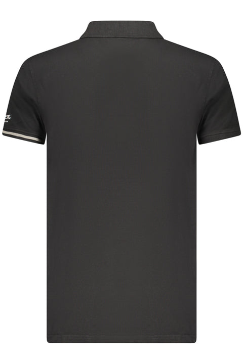 Iceberg Polo Maniche Corte Uomo Nero