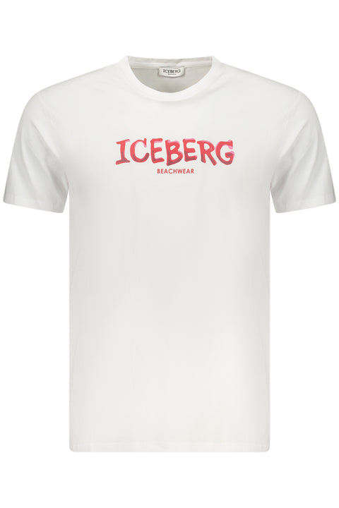 Iceberg T-Shirt Maniche Corte Uomo Bianco
