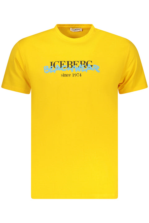 Iceberg T-Shirt Maniche Corte Uomo Giallo