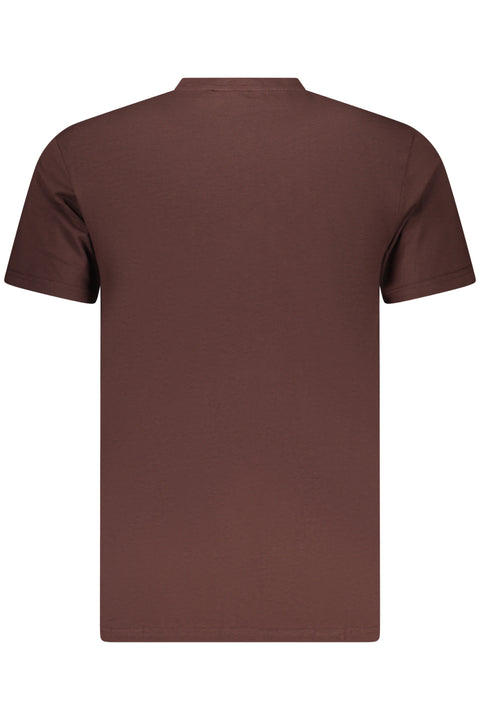 Iceberg T-Shirt Maniche Corte Uomo Marrone
