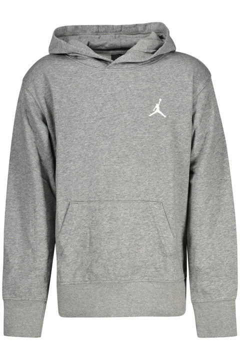 Jordan Felpa Con Zip Bambino Grigio