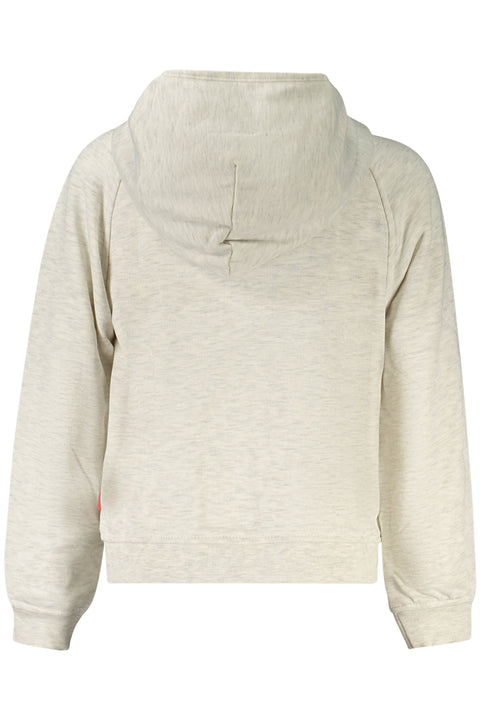Jordan Felpa Con Zip Bambino Grigio